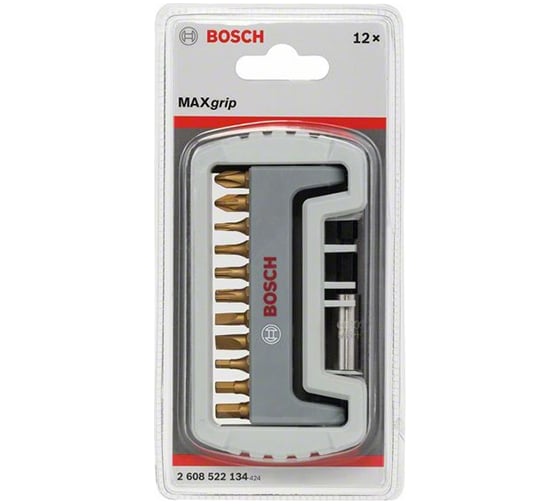 Набор бит Bosch 12 шт. магнитный держатель 2608522134