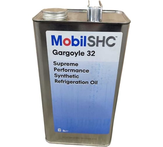 Масло GARGOYLE SHC 32, 5 л MOBIL 156045 1