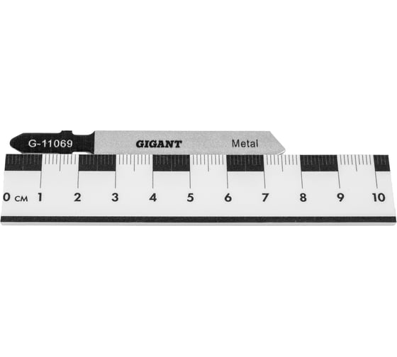 Пилки по металлу для лобзика 2 шт (75х1,2мм) Gigant G-11069