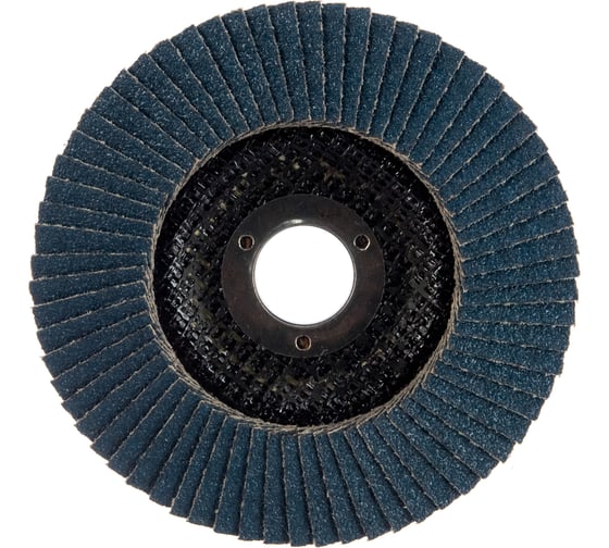 Круг шлифовальный лепестковый торцевой конусный (125х22 мм; Z40) MESSER 03-08-140