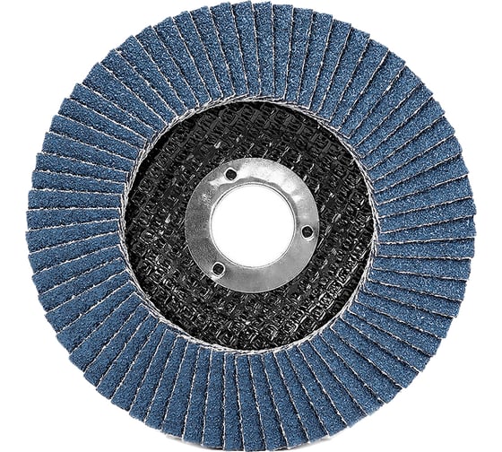 Круг шлифовальный лепестковый торцевой конусный  (10 шт; 125х22 мм; Z80) MESSER 11-44-080