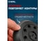 Тарелка опорная 125 мм 3 винта для эксцентриковой шлифмашины Bosch Diamond Industrial DIDEX125B 5