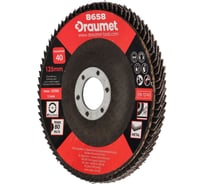 Диск лепестковый DRAUMET 125 мм Р40 8658/ D219-01
