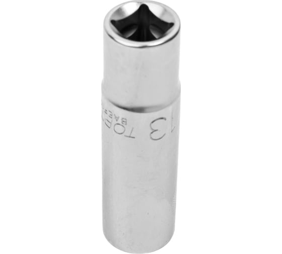 Головка торцевая длинная 12-гранная 13 мм, 3/8"DR TOPTUL BAEF1213
