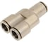 Фитинг с цанговым зажимом 6560 10 Camozzi 50-6560-1000 1