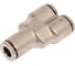 Фитинг с цанговым зажимом 6560 6 Camozzi 50-6560-0600 2