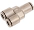 Фитинг с цанговым зажимом 6560 6 Camozzi 50-6560-0600 3