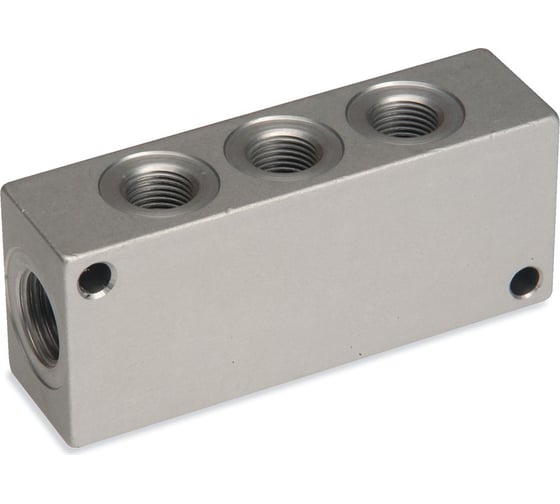 Коллектор резьбовой 3043 3/8-3D-1/4 Camozzi 50-3043-58573