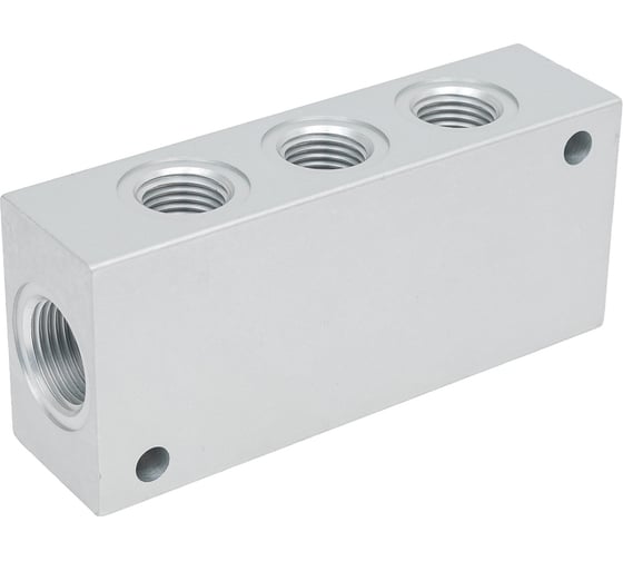 Коллектор резьбовой 3043 3/8-3D-1/4 Camozzi 50-3043-58573