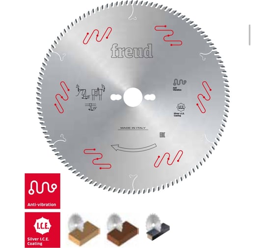Пила дисковая 350x3.45x30 мм, Z108, HM Freud Lu1I 0900
