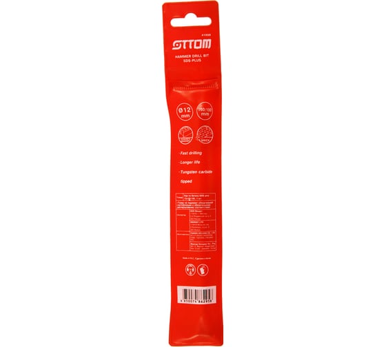 Бур PLUS 12x160х100 мм OTTOM 41008