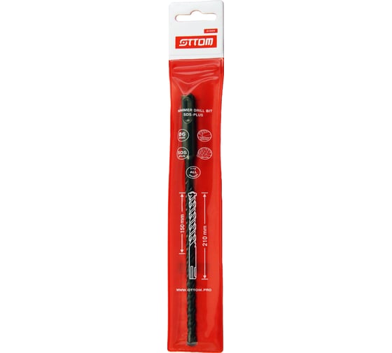 Бур PLUS 6x210х150 мм OTTOM 41009