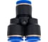 Фитинг Pegas Y-образный трубка 12 мм Pegas pneumatic 5708 4