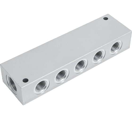 Коллектор резьбовой 3043 3/8-5D-1/4 Camozzi 50-3043-58575 1
