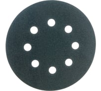 Круг шлифовальный Platinum 125 мм, 8 отв., P80 Deerfos 4673761445784