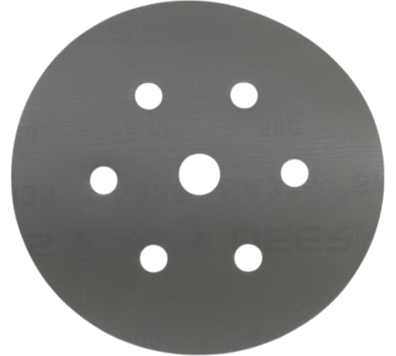 Круг шлифовальный Platinum 150 мм, 6+1 отв., P400 Deerfos 4673761445487