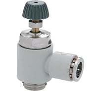 Дроссель с обратным клапаном PMCU 702-M5-4 регулирование на выхлопе CAMOZZI 30-8105-4956