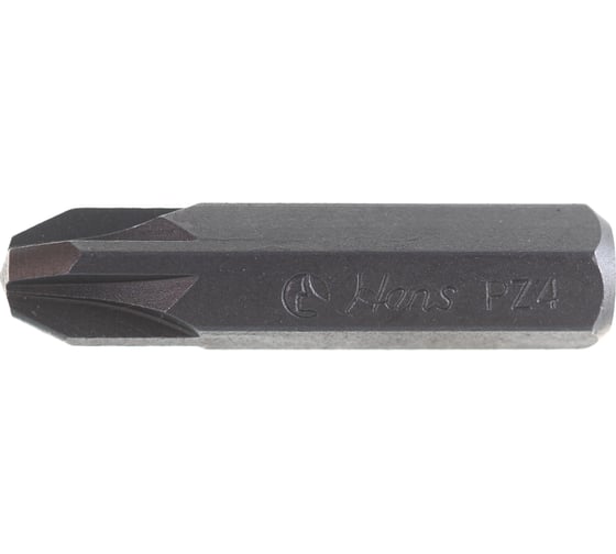 Бита короткая крестовая (PZ4; 5/16) Hans 032-4PZ4