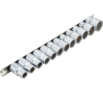 Набор торцевых головок 1/2"DR 12-гранных 12 пр. Rockforce RF-4121-9(11628)