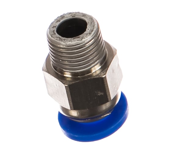 Фитинг для пластиковых трубок 6 мм с наружной резьбой 1/8" Rockforce RF-SPC06-01(2086) 1