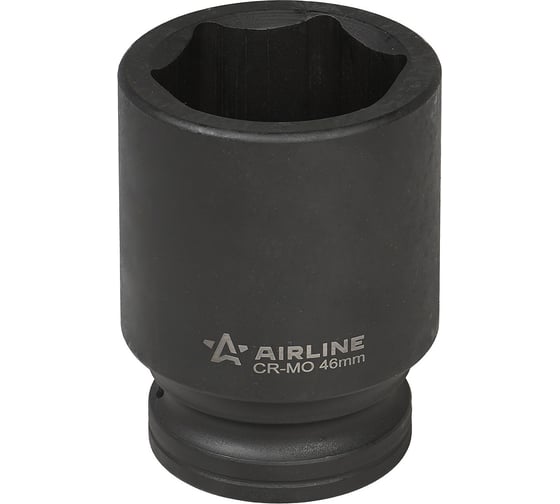 Головка ударная торцевая шестигранная 46 мм, L=90 мм, 1"DR AIRLINE ATAS105