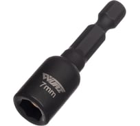 Бита с торцевой головкой 7x48 мм, с магнитом, 10 шт WURZ 4807