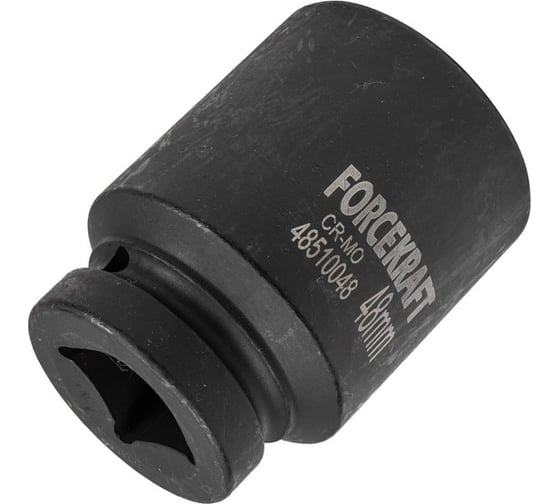 Головка ударная глубокая 6-гранная 48 мм, 1"DR Forcekraft FK-48510048(57419)
