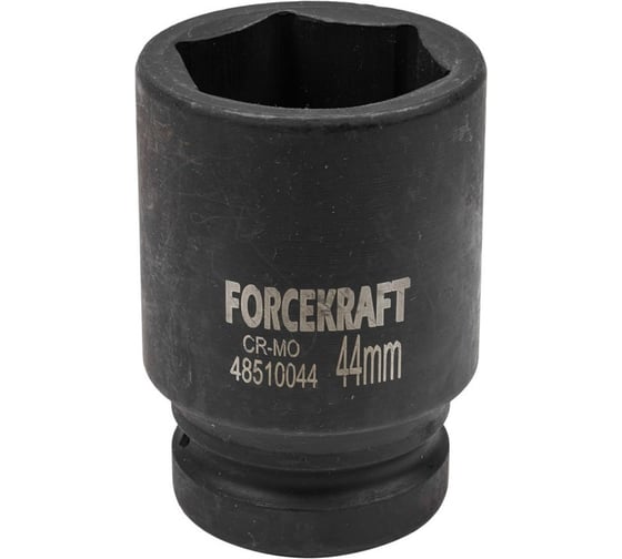 Головка ударная глубокая 6-гранная 44 мм, 1"DR Forcekraft FK-48510044(57417) 1