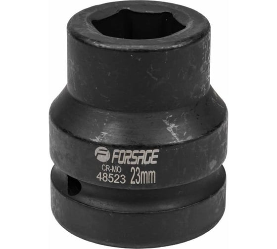 Головка ударная 6-гранная 23 мм, 1" Forsage F-48523(57491) 1
