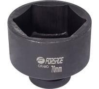 Головка ударная 6-гранная 70 мм, 1"DR Forsage F-4858070(48252)