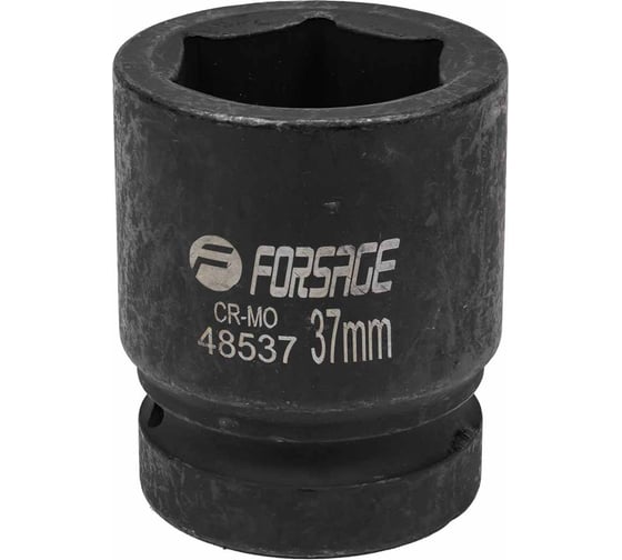 Головка ударная 6-гранная 37 мм, 1"DR Forsage F-48537(57497) 1