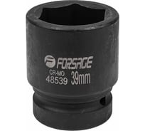 Головка ударная 6-гранная 39 мм, 1"DR Forsage F-48539(57498)