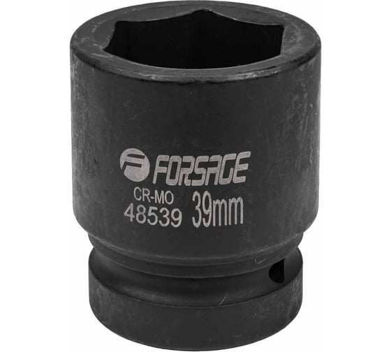 Головка ударная 6-гранная 39 мм, 1"DR Forsage F-48539(57498) 1