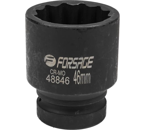 Головка ударная 12-гранная 46 мм, 1" Forsage F-48846(57506)