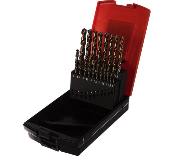 Набор сверл CleverDrill (19 шт; 1-10 мм) HOLEX 115050 1-10
