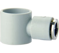 Фитинг технополимер с цанговым зажимом и уплотнительным кольцом 7610 6-1/4 Camozzi 54-7610-0657