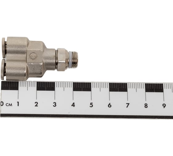 Фитинг с цанговым зажимом и уплотнительным кольцом S6450 6-1/8 Camozzi 51-6450-0656