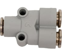 Фитинг технополимер с цанговым зажимом 7560 8 Camozzi 54-7560-0800