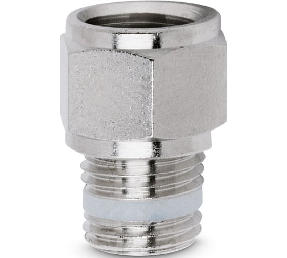 Фитинг резьбовой с уплотнительным кольцом S2520 1/8-1/8 Camozzi 51-2520-5656 1