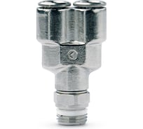 Фитинг с цанговым зажимом и уплотнительным кольцом S6450 8-1/8 Camozzi 51-6450-0856