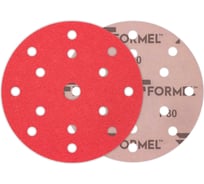 Диск CERAMIC 150 мм, 15 отв., 50 шт, P80 Formel 61150150080