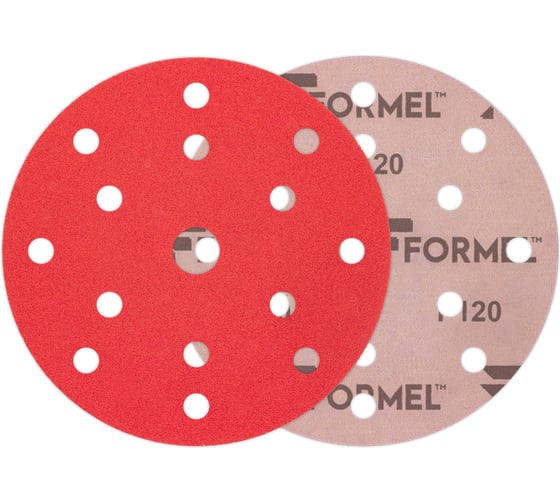 Диск CERAMIC 150 мм, 15 отв., 50 шт, P120 Formel 61150150120