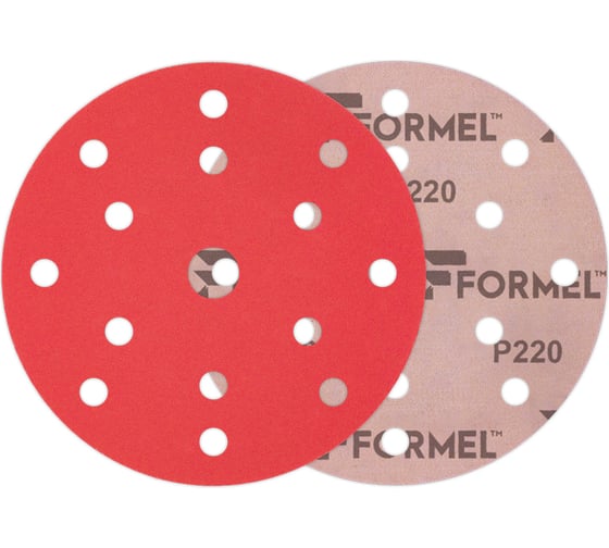 Диск CERAMIC 150 мм, 15 отв., 50 шт, P240 Formel 61150150240