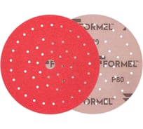 Диск CERAMIC 150 мм, 50 отв., multiholes, 50 шт, P80 Formel 62150480080
