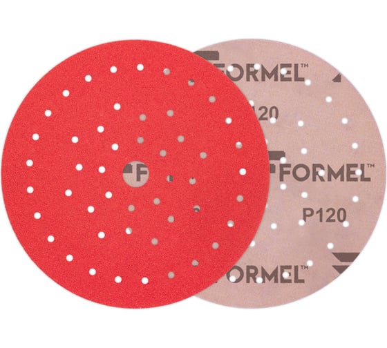 Диск CERAMIC 150 мм, 50 отв., multiholes, 50 шт, P120 Formel 62150480120 1