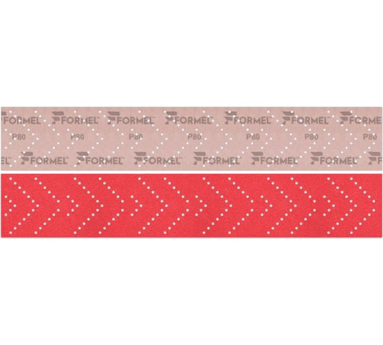 Полоса CERAMIC 70х420 мм, multiholes, 50 шт, P80 Formel 667042048080 1