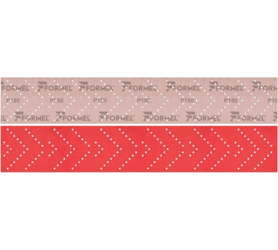 Полоса CERAMIC 70х420 мм, multiholes, 50 шт, P180 Formel 667042048180 1