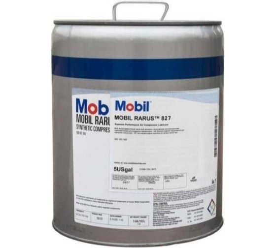 Масло компрессорное RARUS 827 18.9 л MOBIL 151578