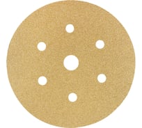 Круг шлифовальный на бумаге CA331 150 мм, 6+1 отв., Р360, 10 шт Deerfos 4673751372090