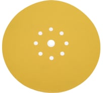 Круг шлифовальный на бумаге CA331 225 мм, 9 отв., Р240, 10 шт Deerfos 4673751372700